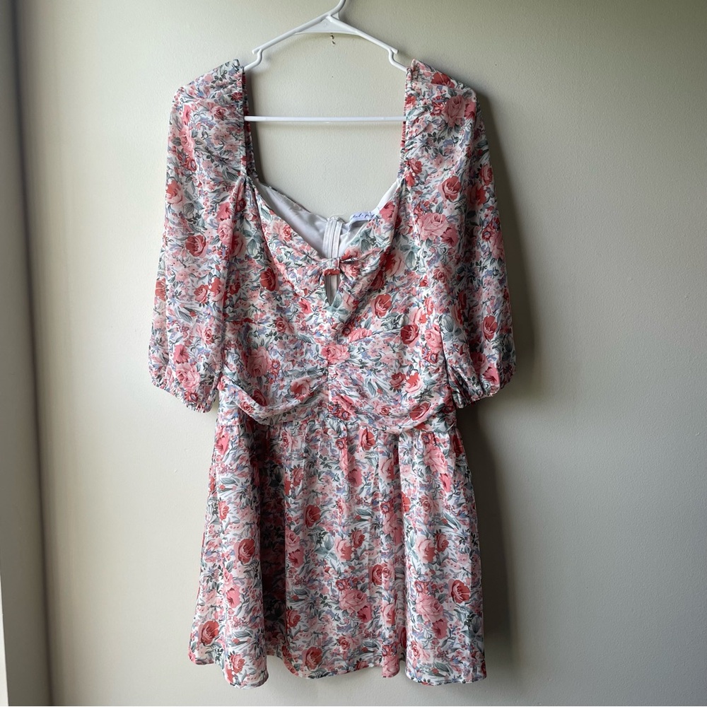 Petal + Pup Floral Jairo Mini Flowy Summer Women’s Dress Size 8 New With Tags